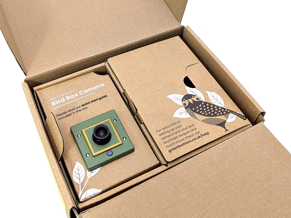 wireless bird box camera presentation box