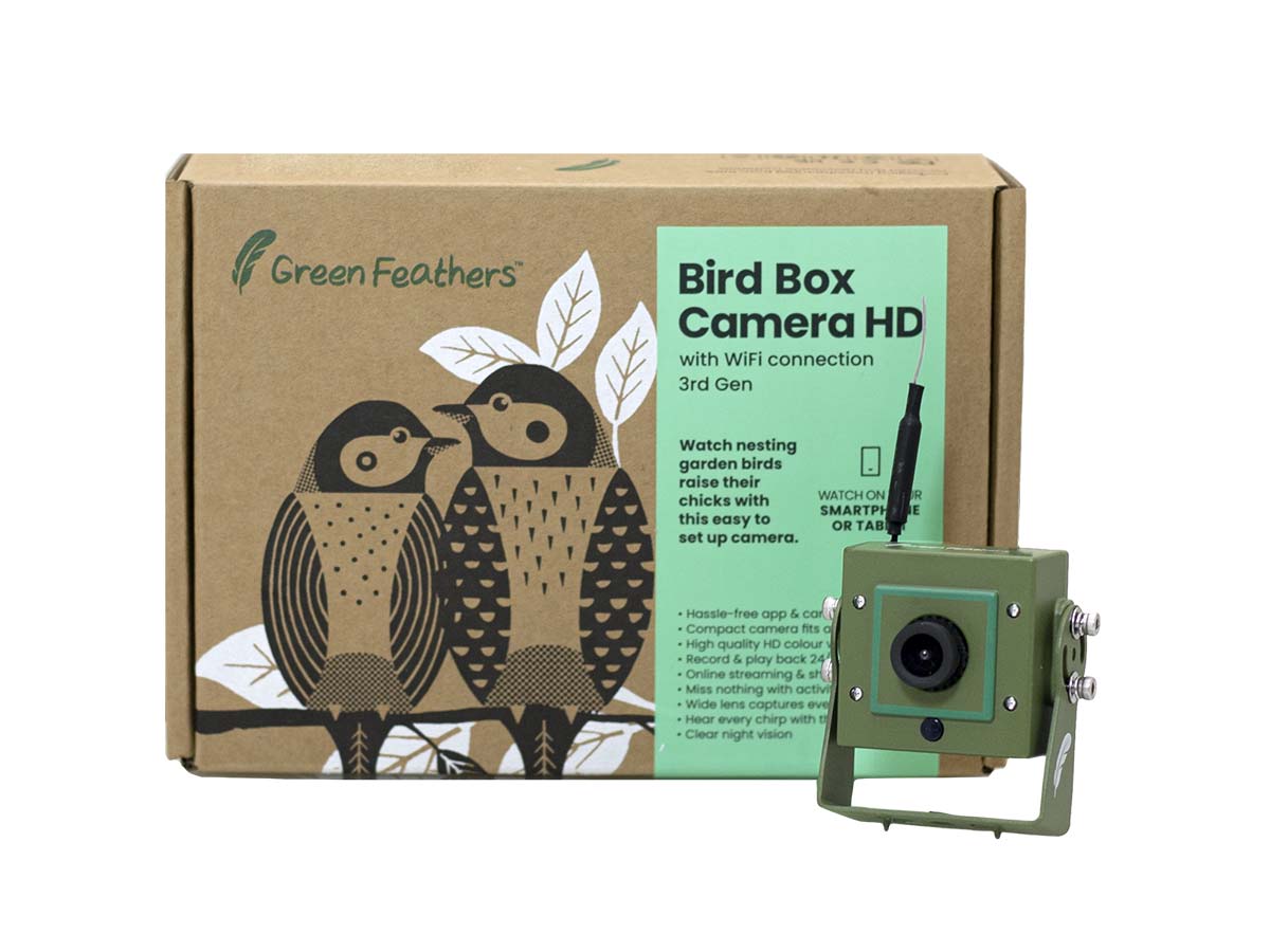 Green Feathers  Bird Box Cameras, Wildlife Cameras, Wildlife Habitats
